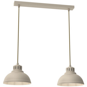 Żyrandol Luminex Sven Beige x2