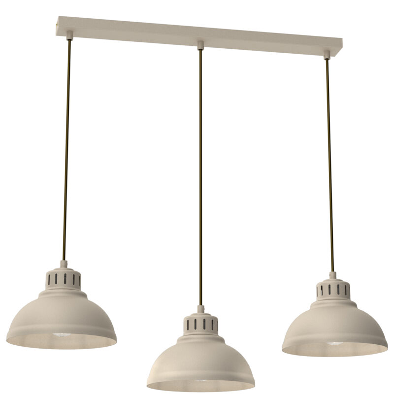 Żyrandol Luminex Sven Beige x3