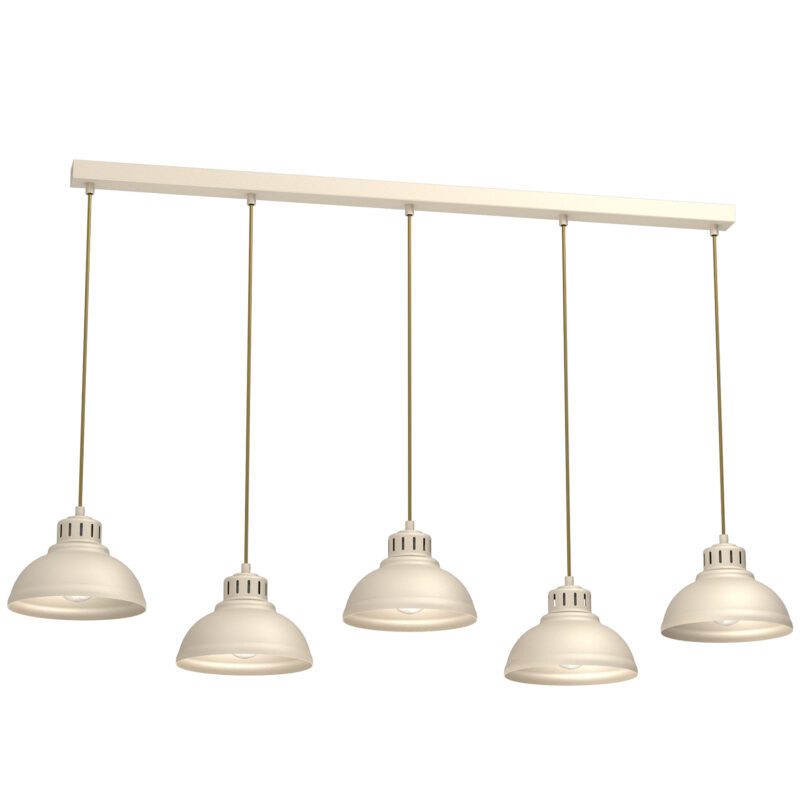 Żyrandol Luminex Sven Beige x5