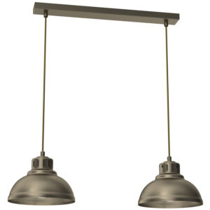 Żyrandol Luminex Sven Titanium Gold x2