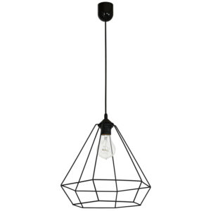 Żyrandol Luminex Alma black x1