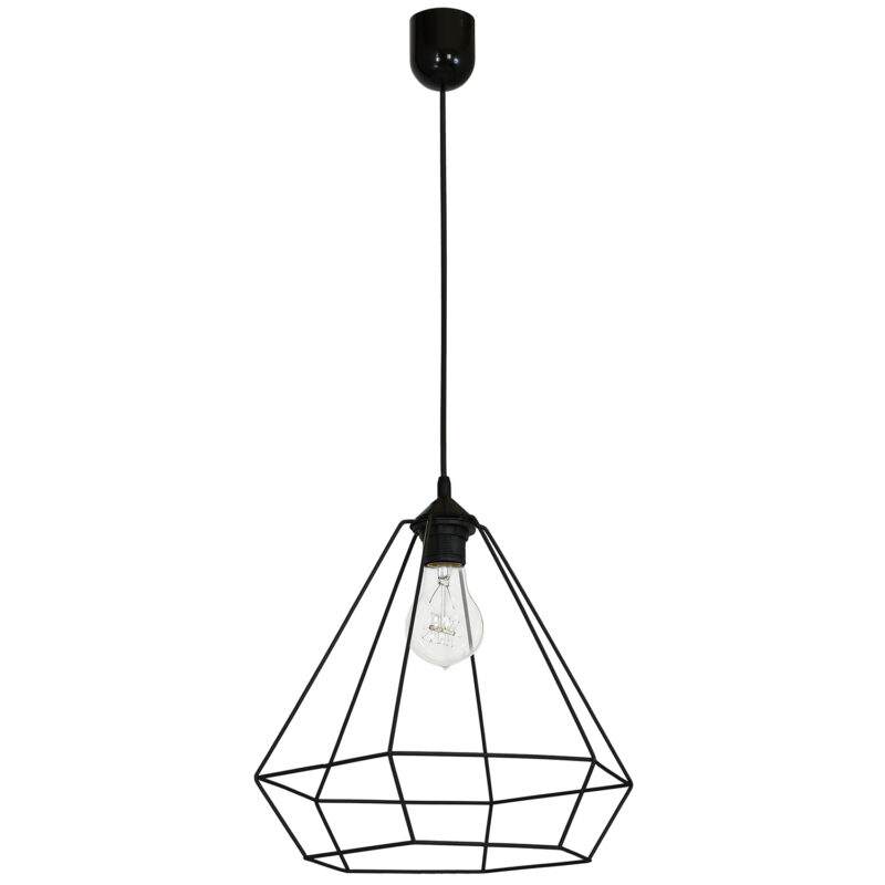 Żyrandol Luminex Alma black x1