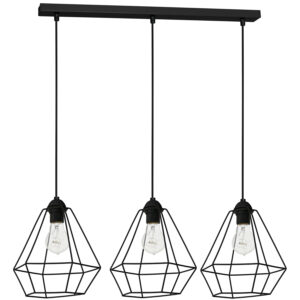 Żyrandol Luminex Alma black x3