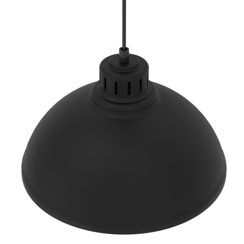 Żyrandol Luminex Sven Big Black x1 - obrazek 3