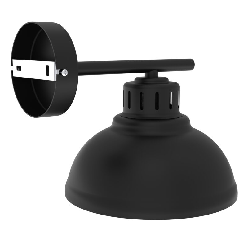 Kinkiet Luminex Sven black x1 - obrazek 3