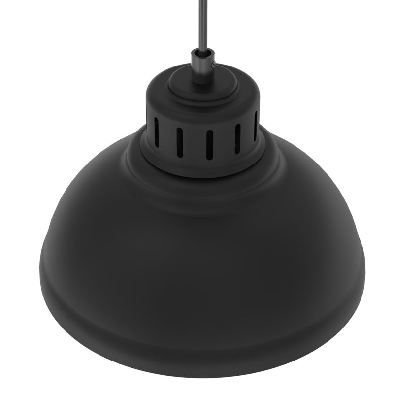 Żyrandol Luminex Sven black x1 - obrazek 3