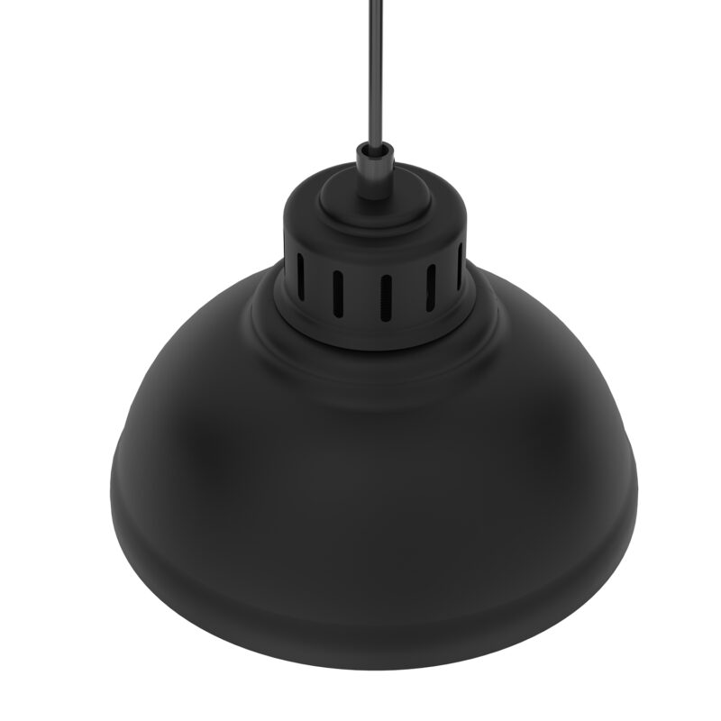 Żyrandol Luminex Sven Black x4 - obrazek 3