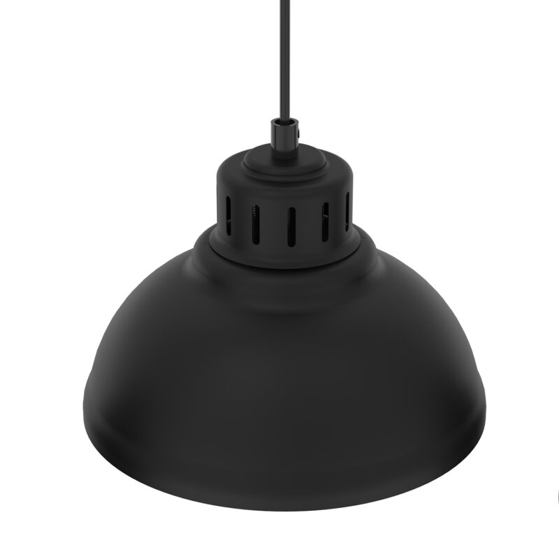 Żyrandol Luminex Sven Black x5 - obrazek 3