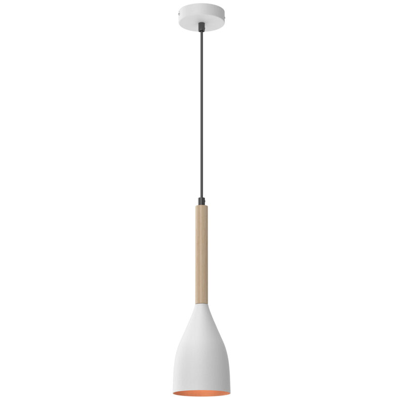 Żyrandol Luminex Muza white/gold x1