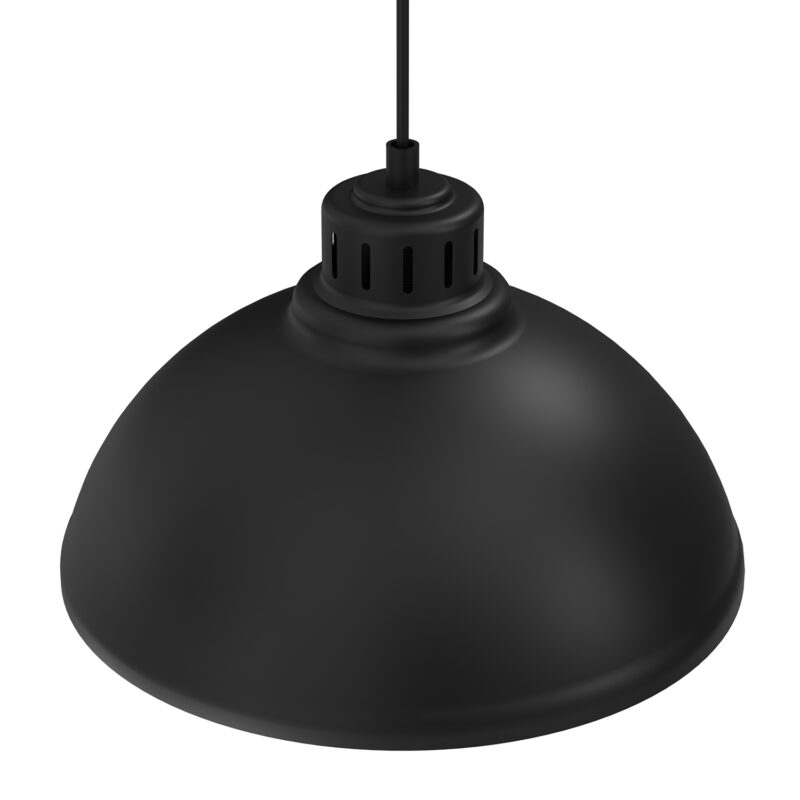 Żyrandol Luminex Sven Dia 300 Black/gold - obrazek 3