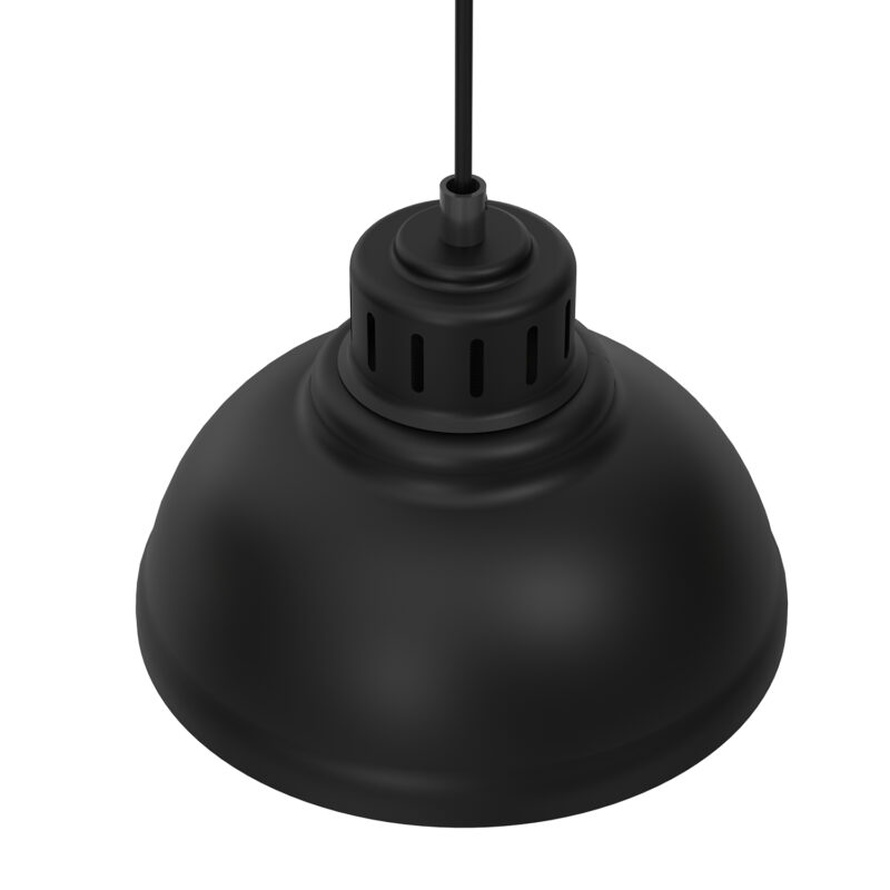 Żyrandol Luminex Sven Black/gold x4 - obrazek 3