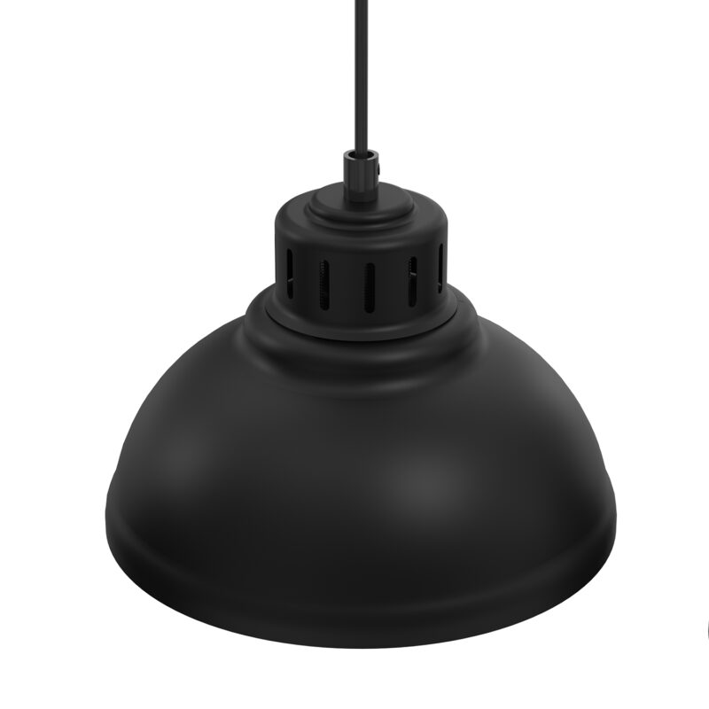 Żyrandol Luminex Sven Black/gold x5 - obrazek 3