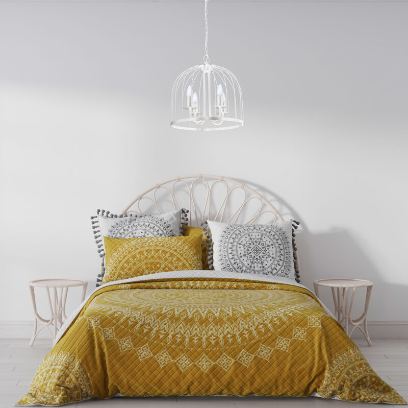 Żyrandol Luminex Single white x4 - obrazek 4