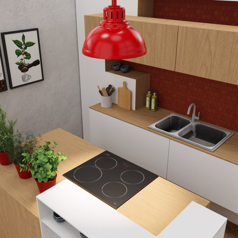 Plafon Luminex Sven Red x1 - obrazek 4