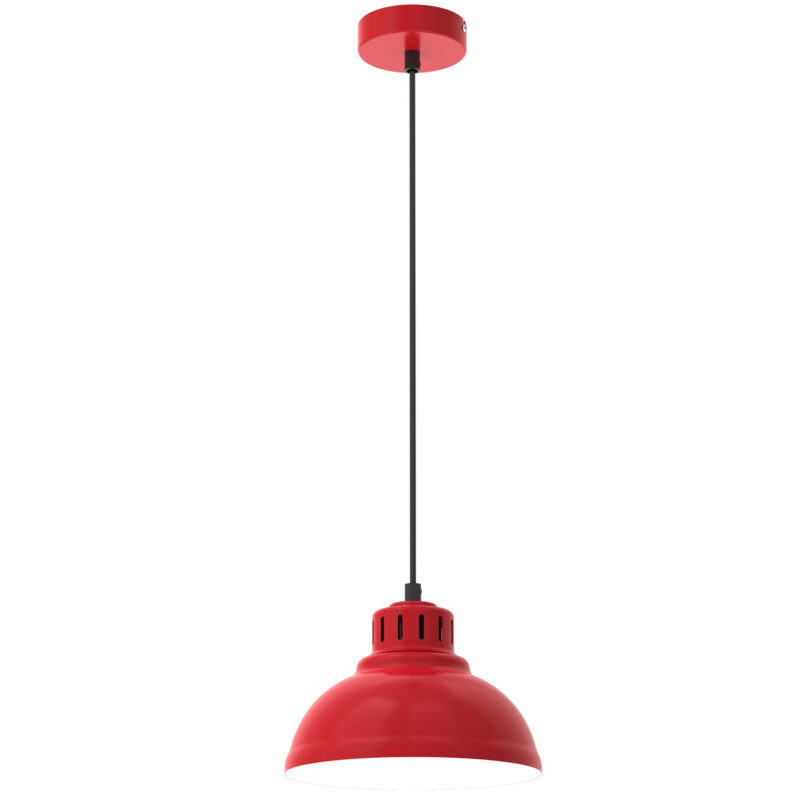 Żyrandol Luminex Sven Dia 210 Mm Red x1