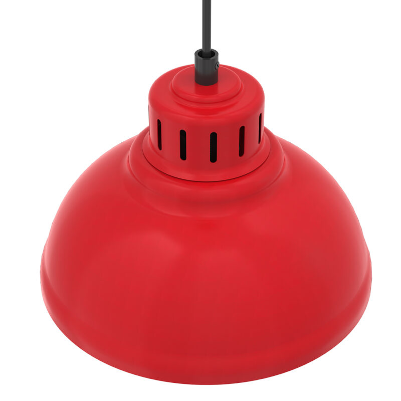 Żyrandol Luminex Sven Dia 210 Mm Red x1 - obrazek 3