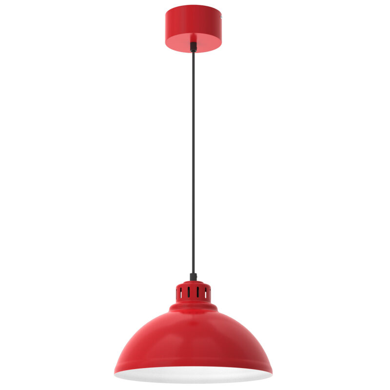 Żyrandol Luminex Sven Dia 300 Mm Red x1