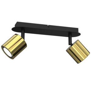 Spot Luminex Demia Black/brass x2