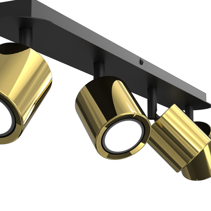 Spot Luminex Demia Black/brass x4 - obrazek 3