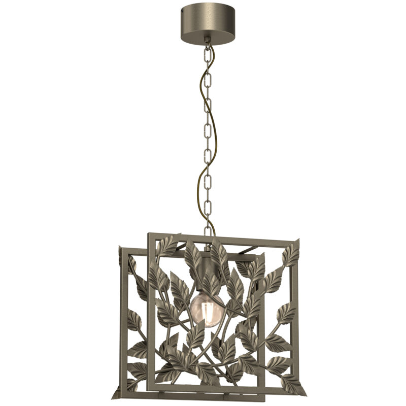 Żyrandol Luminex Arion Titanium Gold x1