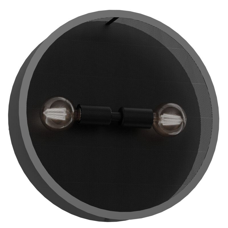 Kinkiet Luminex Rumo Black x2