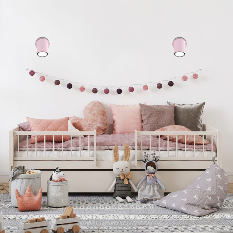 Kinkiet Luminex Fun Pink (switch) x1 - obrazek 4