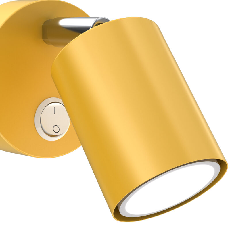 Kinkiet Luminex Fun Yellow (switch) x1 - obrazek 3