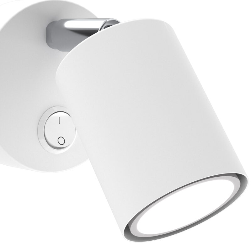 Kinkiet Luminex Fun White (switch) x1 - obrazek 3