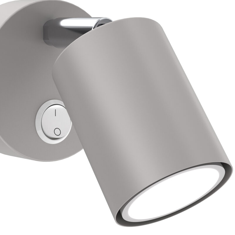 Kinkiet Luminex Fun Grey (switch) x1 - obrazek 3