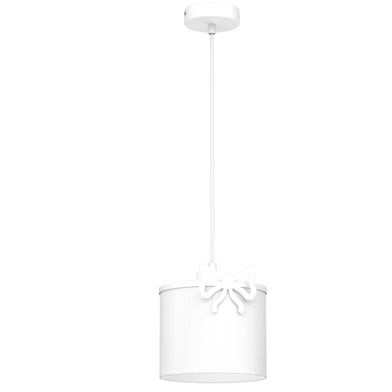 Żyrandol Luminex Sweet Bow White, Shade Dia 180/h 150 White x1