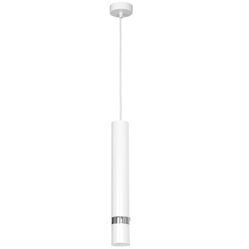 Żyrandol Luminex Reno biały/chrom x1
