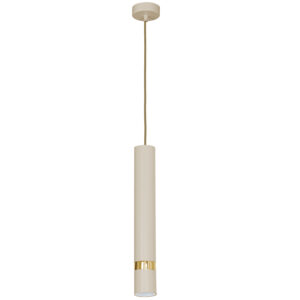 Żyrandol Luminex Reno Beige/gold x1