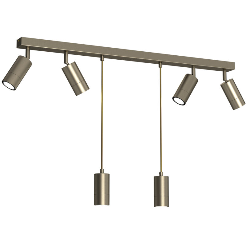 Spot Luminex Link Line Bar 900mm Titanium Gold x6