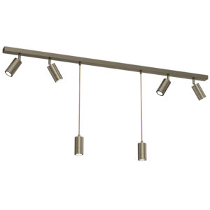Spot Luminex Link Line Bar 1500 Mm Titanium Gold x6