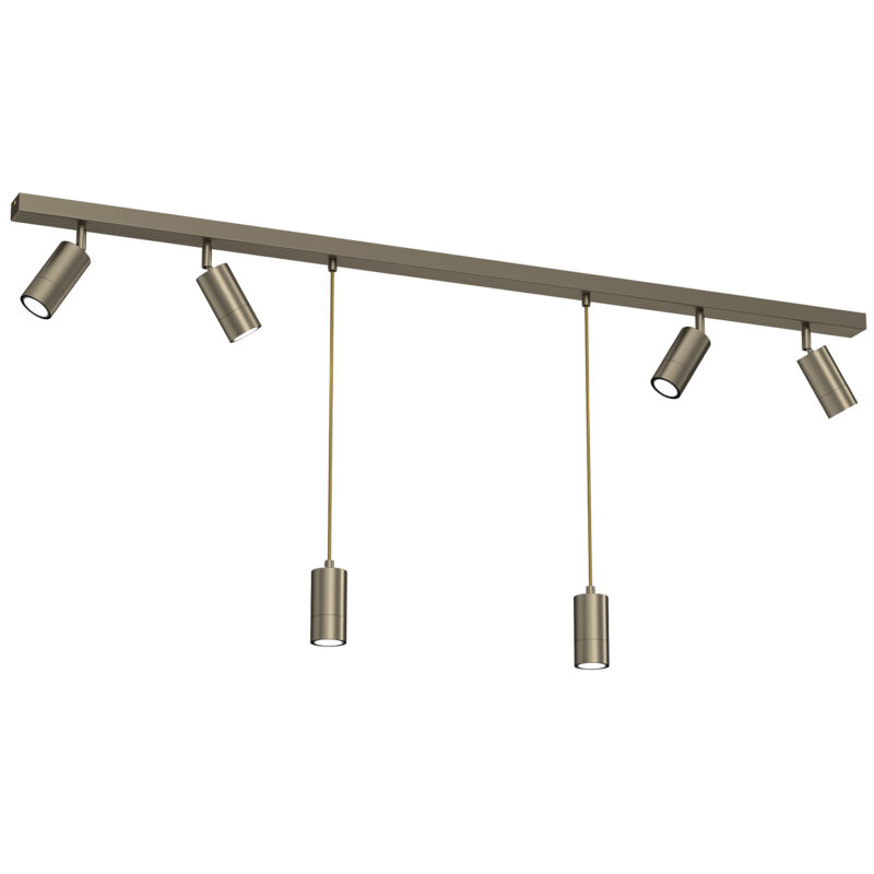 Spot Luminex Link Line Bar 1500 Mm Titanium Gold x6