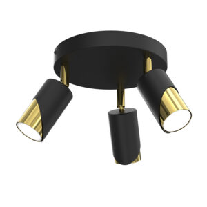 Spot Luminex Shift Plate Dia 200, Black/gold x3
