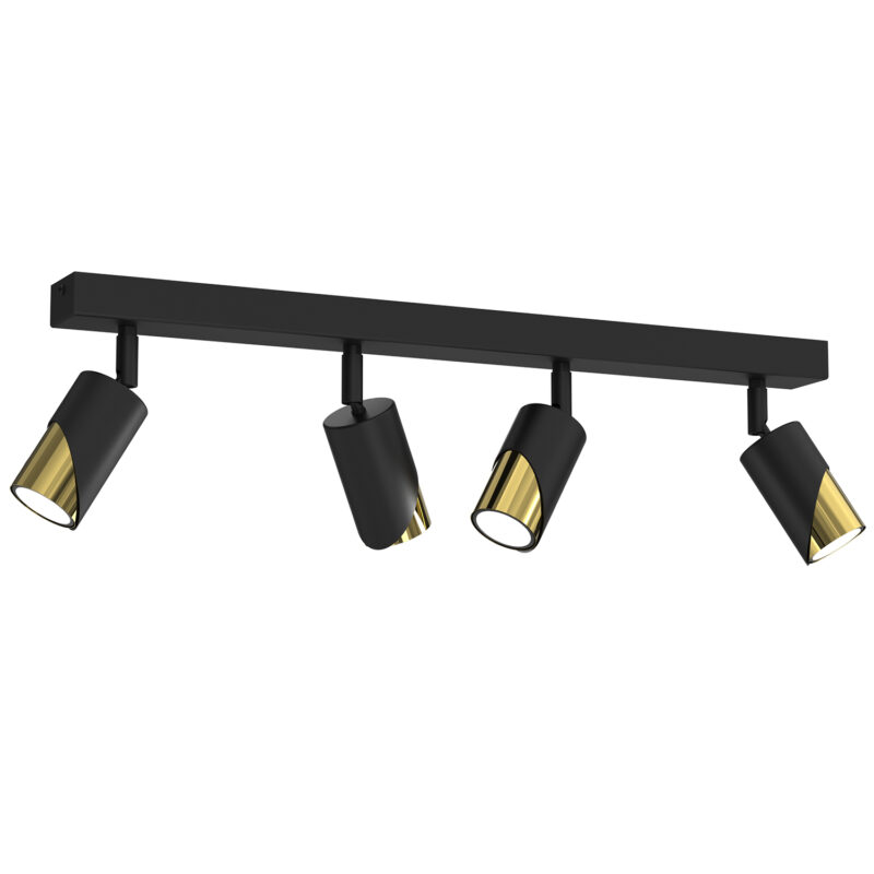 Spot Luminex Shift Line Bar 600, Black/gold x4