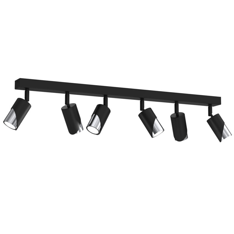 Spot Luminex Shift Line Bar 900, Black/chrome x6