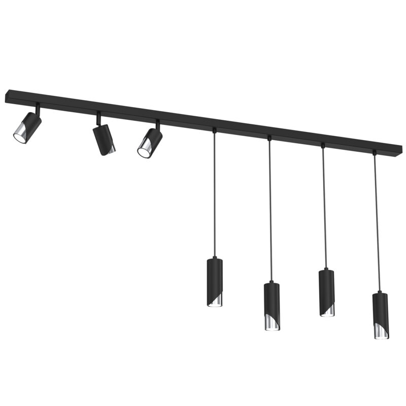 Spot Luminex Shift Line Bar 1500, Black/chrome x7