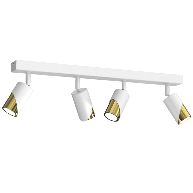 Spot Luminex Shift Line Bar 600, White/gold x4