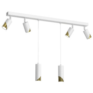 Spot Luminex Shift Line Bar 900, White/gold x6
