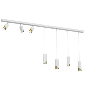 Spot Luminex Shift Line Bar 1500, White/gold x7