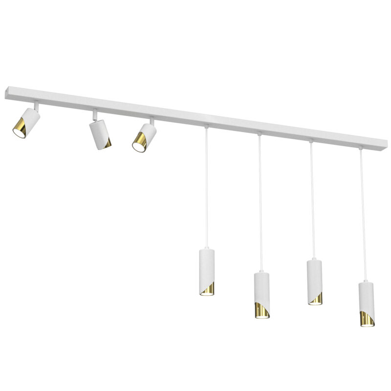 Spot Luminex Shift Line Bar 1500, White/gold x7