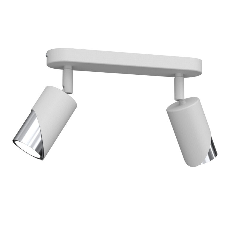 Spot Luminex Shift White/chrome x2