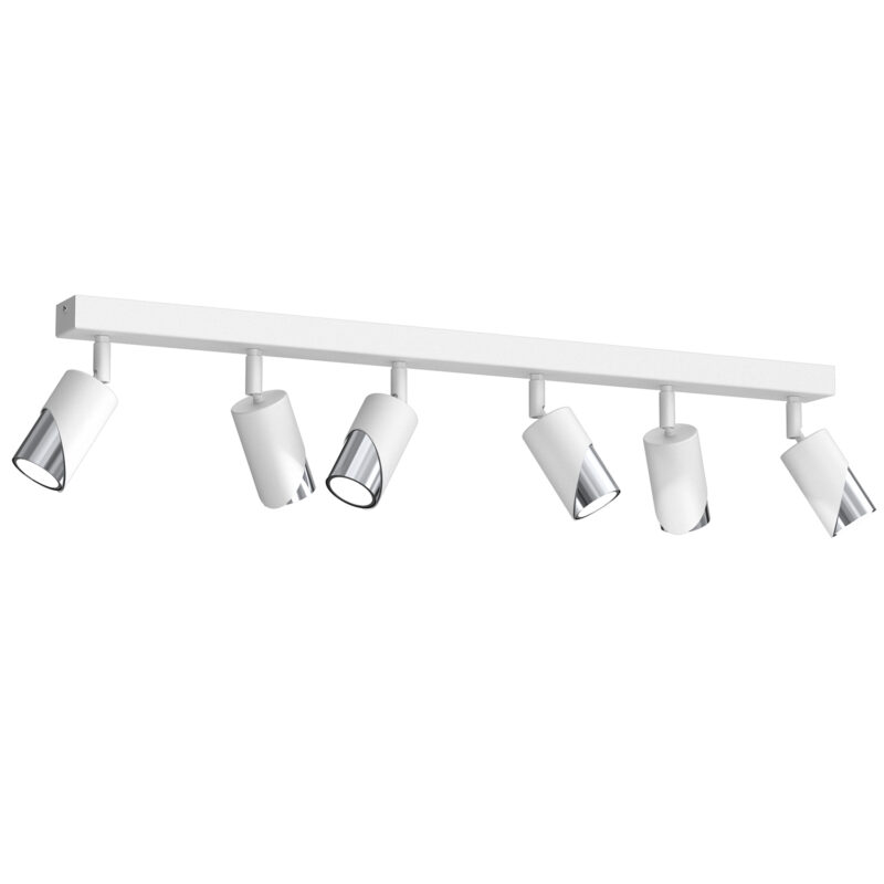 Spot Luminex Shift Line Bar 900, White/chrome x6