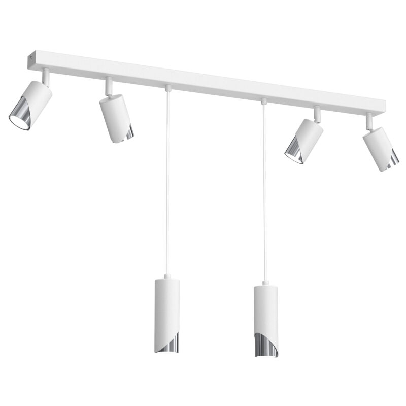 Spot Luminex Shift Line Bar 900, White/chrome x6