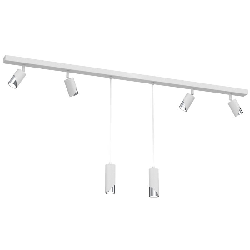 Spot Luminex Shift Line Bar 1500, White/chrome x6