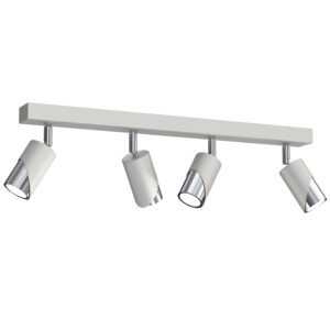 Spot Luminex Shift Line Bar 600, Grey/chrome x4