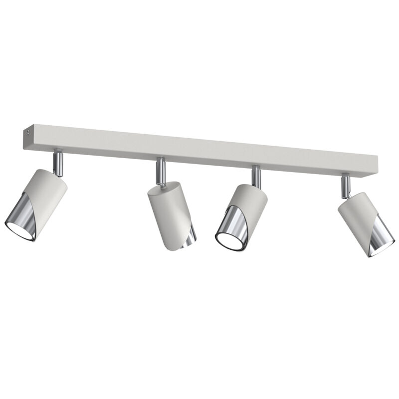 Spot Luminex Shift Line Bar 600, Grey/chrome x4