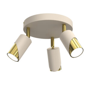 Spot Luminex Shift Plate Dia 200, Beige/gold x3